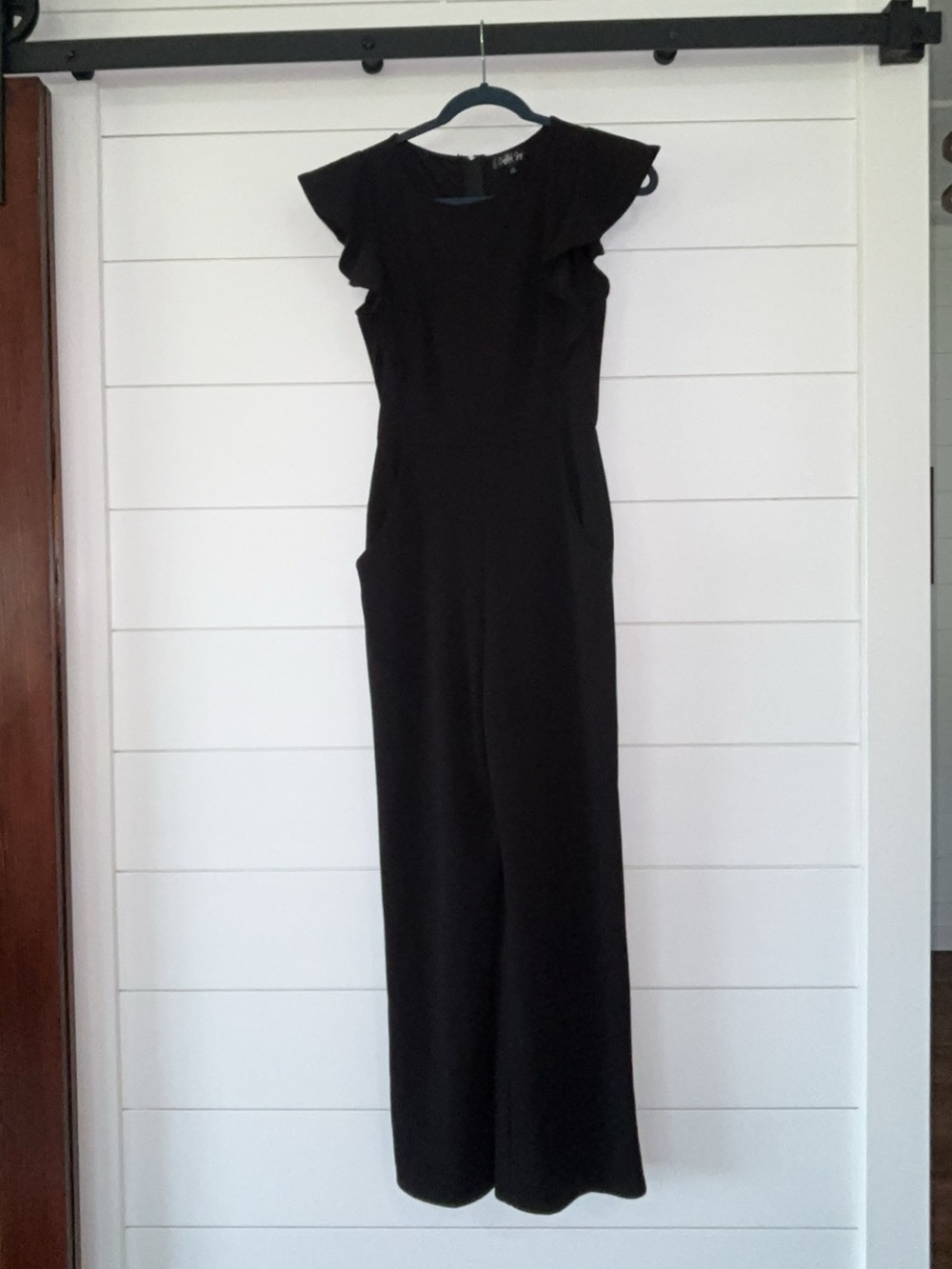 Women’s Crystal Sky Ruffle-Sleeve Jumpsuit